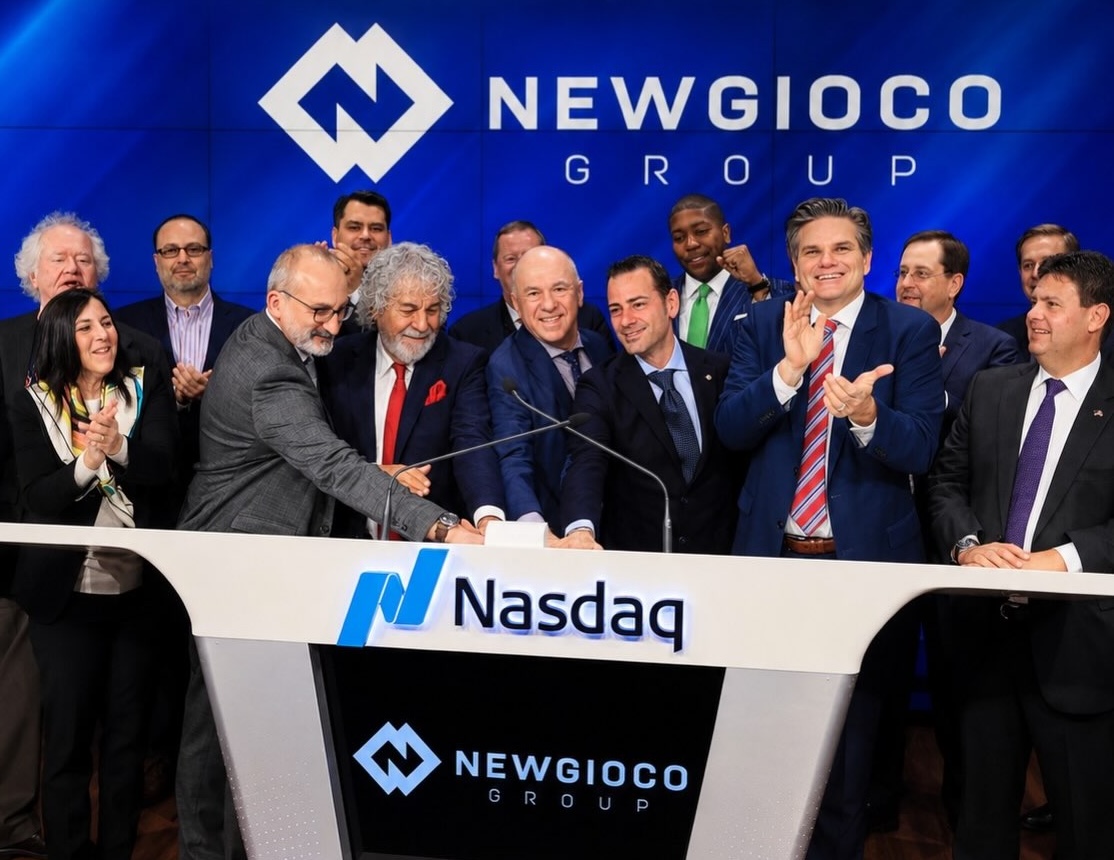 Alessandro Marcelli alla quotazione al Nasdaq di New York